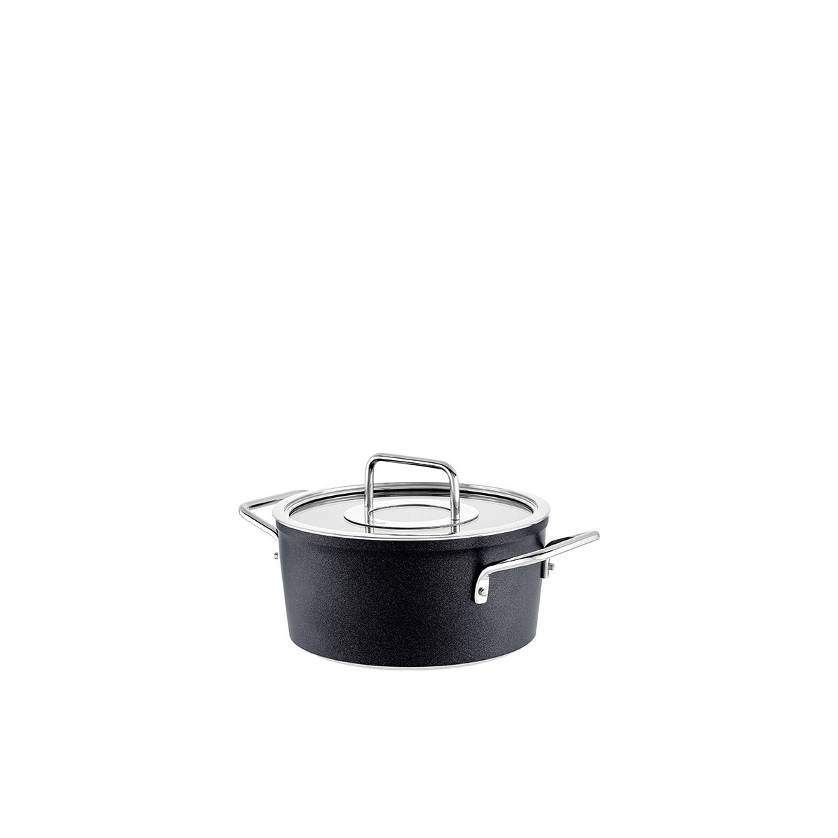 Fissler Adamant® Cooking Pot with scratch-resistant coating and Glass Lid - modern, durable design, Made in Germany.