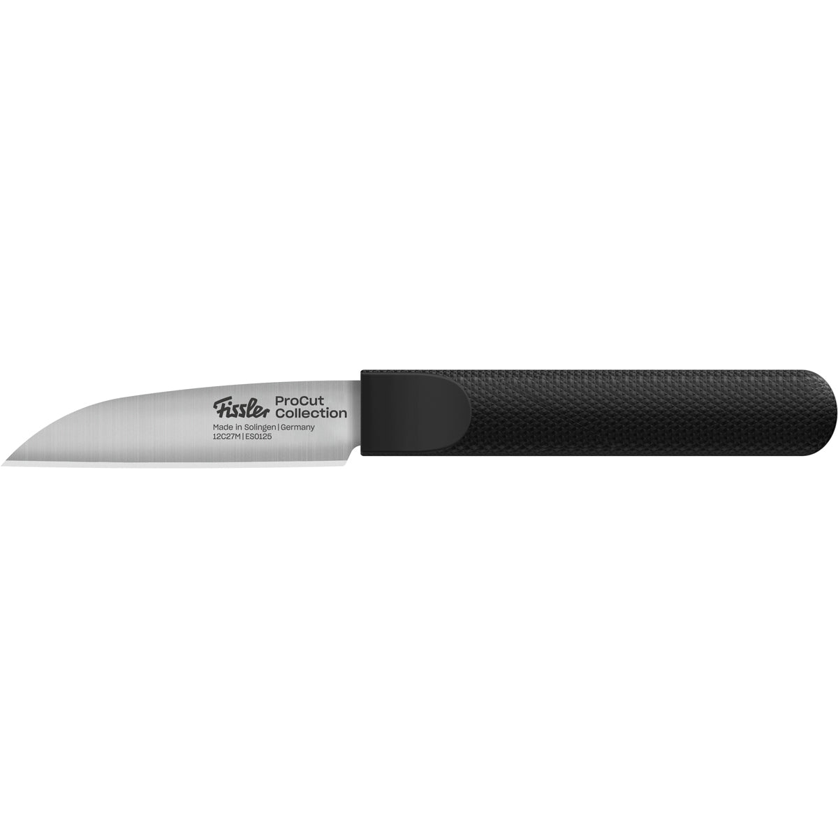 Erleben Sie Präzision und zeitloses Design mit dem Fissler ProCut Gemüsemesser aus unserem 3-teiligen Set. Dieses in Deutschland hergestellte Gemüsemesser verfügt über eine langlebige, silberne Klinge mit der Gravur „Fissler ProCut Collection“ sowie einen strukturierten schwarzen Griff für außergewöhnlichen Halt – ganz im Sinne der Fissler-Tradition von Innovation, Qualität und Handwerkskunst bei Küchenutensilien seit 1845.